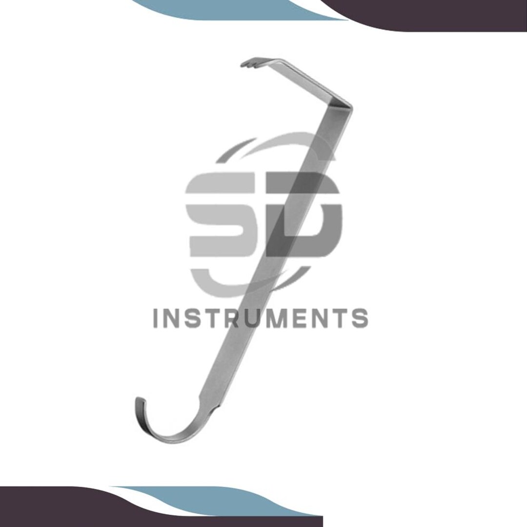 Hibbs Retractor 24cm – Toothed Edge, 25x80mm, Reusable Tool in ...