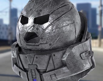 Juggernaut Helm und Schultern Deadpool STL-Datei