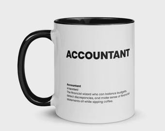 Accountant Definition Mug | Funny Tax Season Coffee Cup