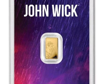 John Wick Pure Gold Bar 24k .9999
