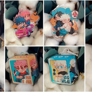 Jujutsu Kaisen doppelseitige Acryl-Schlüsselanhänger 7 cm