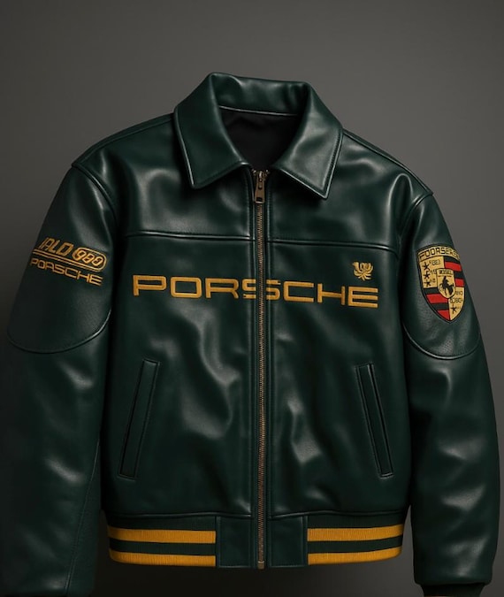 Porsche 999 Racing Leather Jacket | ALD Rare Aimé Leon Dore