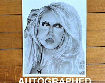AUTOGRAPHED Alexis XJ Self Portrait