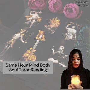Zelfde uur geest lichaam ziel tarot lezing | Aangepaste intuïtieve energie-uitlijning | Gedetailleerd persoonlijk spiritueel inzicht