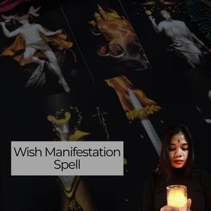 Wish Manifestation Spell - Powerful Custom Wish Casting for Fast Results - Spiritual Desire Fulfillment Ritual - Same Day Magic