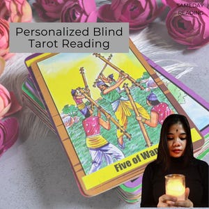 Gepersonaliseerde blinde tarotlegging: diepgaande inzichten op dezelfde dag van ervaren paranormaal begaafden