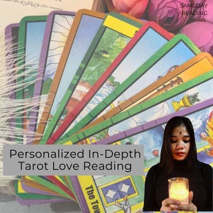 Personalized In-Depth Tarot Love Reading – Fast, Detailed Insights into Your Relationship
