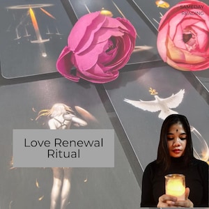 Love Renewal Ritual & Same Day Love Tarot Reading | White Magic Lust Spell | Psychic Reading for Passion Relationship Healing