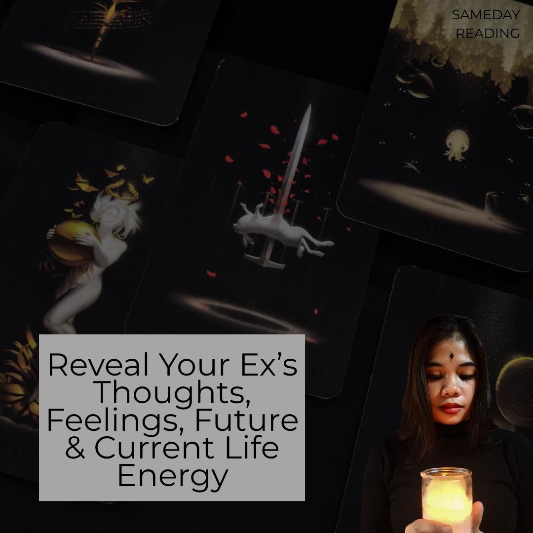 Same Hour Psychic Tarot Reading: Ex Love Insight (PDF Delivery within Hour of Order)