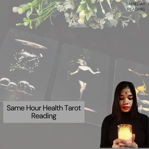 Same Hour Health Tarot Reading | Medical Intuitive Healing Session | 1 Hour Energy Reading | Psychic Health Insight & Clarity