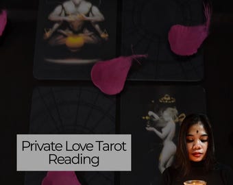 Private Love Tarot Reading – Intuitive Romance Guidance from Your Personal Tarot Advisor