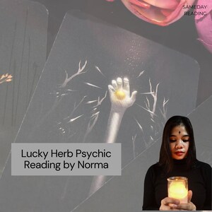 Glückskraut Psychic Reading von Norma | Personalisierte spirituelle Führung & Einsicht in heilende Energie