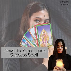 Powerful Good Luck Success Spell for Money, Love, Fame – Extra Strong Same Day Ritual&quot;