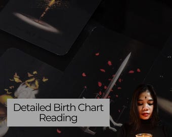 Detailed Birth Chart Reading: Personalized Natal Astrology PDF Report