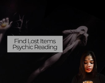 Find Lost Items Psychic Reading | Intuitive Tarot Guidance (Digital)