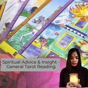 Lecture de tarot le même jour - Conseils de tarot à l'aveugle - Aucune question requise - Conseils spirituels et compréhension - Lecture de tarot générale