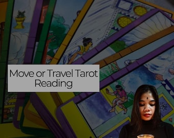 Umzug oder Reise-Tarot-Lesung • Wohin Sie als nächstes gehen sollten • Umzugs-Anleitung Psychische Einsicht