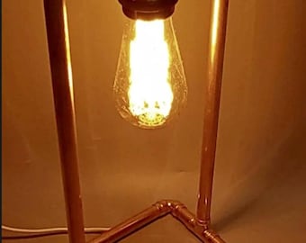 Copper lamp