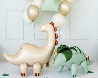 Dinosaurusfeestje voor kinderverjaardagen | Folieballon met dinosaurusthema | Dinosaurusdecoratie voor kinderverjaardagen | Geschikt voor lucht en helium