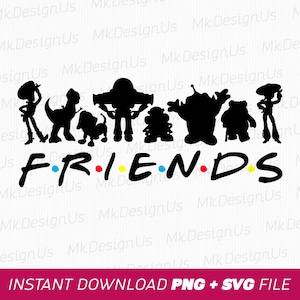 Toy Friends Svg, Family Trip Svg, Friends Svg, 2025 Family Vacation Svg, Vacay Mode, Png Svg Files For Print, Instant Download