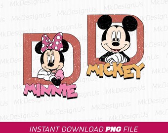 Mickey e Amigos PNG: Férias em Família no Reino Mágico (Arquivo Digital para Sublimação)