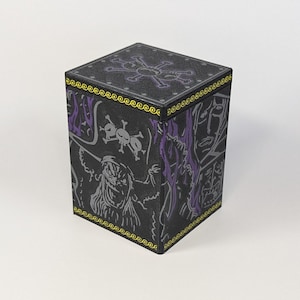 Blackbeard Deck Box - Marshall D Teach Deck Box - One Piece TCG | Beautiful unique art for play and display!