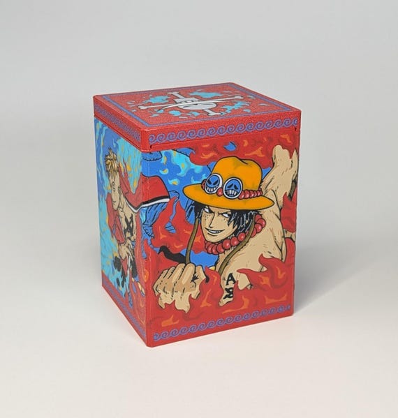Portgas D. Ace Deck Box - One Piece TCG - Etsy Israel