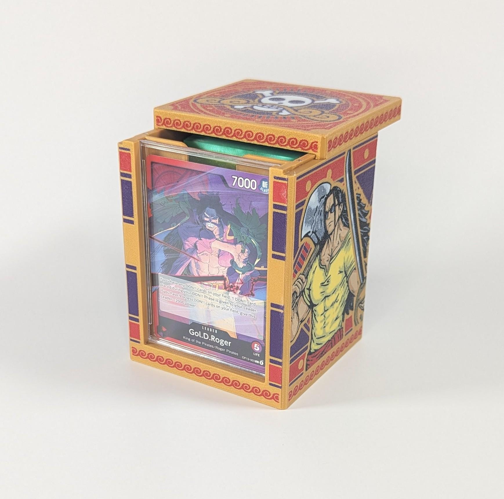 Gol D. Roger Deck Box - One Piece TCG - Etsy