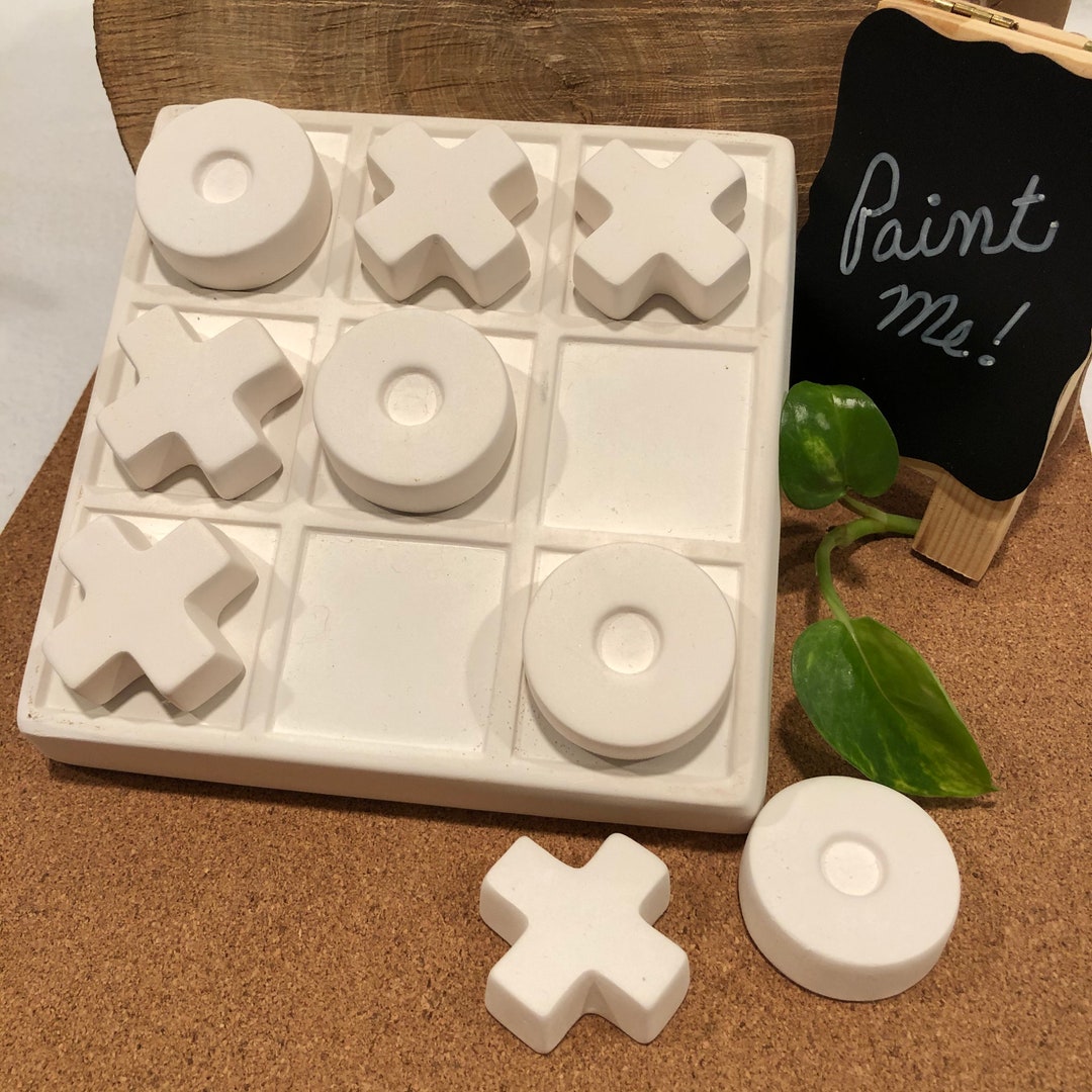 DIY Tic Tac Toe Board  Kids Paint Kit – The Farmer's Wife WI