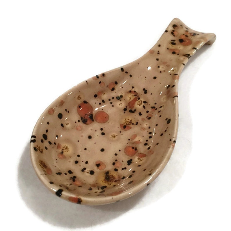 Spoon Rest in Earth Tones Etsy