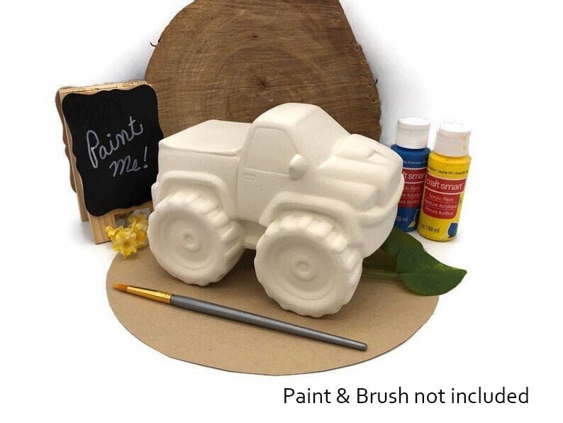 Monster truck piggy bank deals
