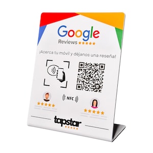 NFC- en QR-ondersteuning voor Google-recensies – Trek meer recensies en feedback aan | Gepersonaliseerde ondersteuning voor bedrijven | Gemakkelijk en snel