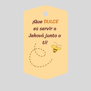 JW Etiquetas de regalo | Que dulce es servir a Jehová junto a ti. (Digital nedladdning)