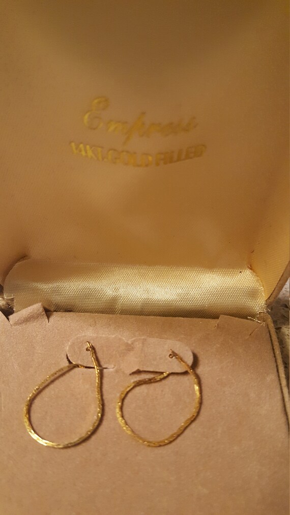 Empress Chain Earrings, 14K Goldfilled, Earrings