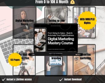 Digitaler Marketingkurs, Online-Digitalmarketingkurs, Digitaler Marketingkurs, Digitaler Online-Marketer, Online Marketingkurs