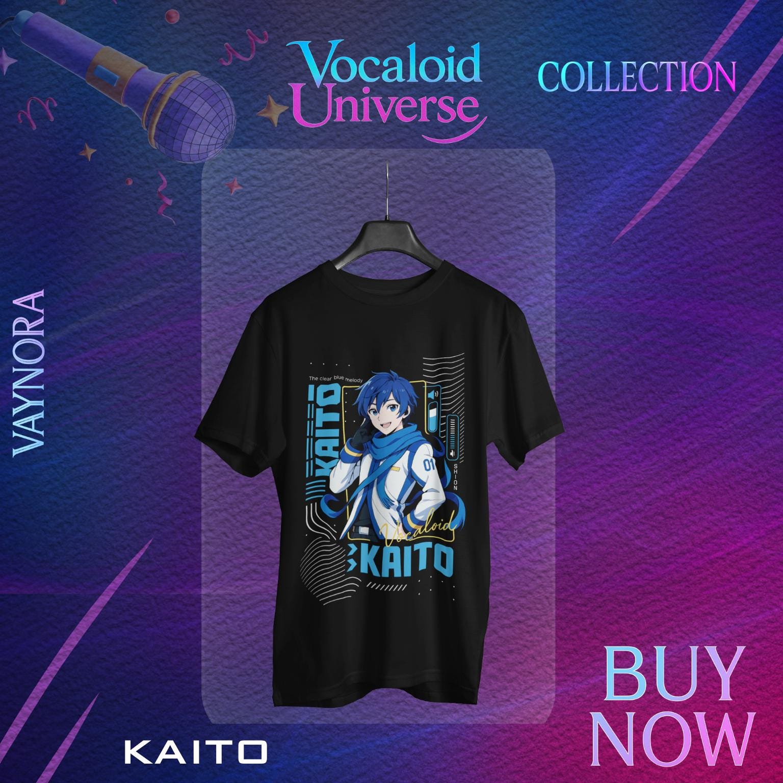 KAITO Tシャツ Kaito Shirt - Etsy