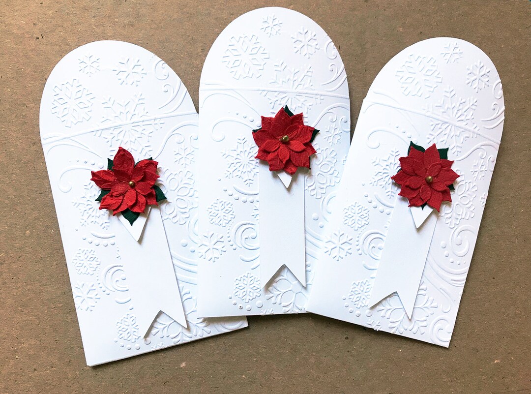 Embossed Gift Card Envelopes Etsy
