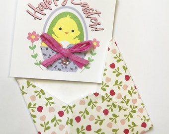 3 Mini Easter cards and envelopes