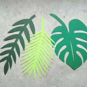 Tropical Leaves set of 15