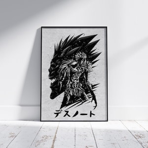 Anime Poster Druck |Kaufen Sie 1 und erhalten Sie 1 gratis (Poster). Minimalistisches Filmplakat | Retro Vintage Kunstdruck | Wandkunst | Wohndekor
