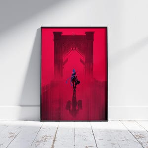 Arcane Poster, Buy 1 get 1 free(poster)League of Legends Poster, Arcane 2024 Poster Print, Arcane Wall Decor ,Arcane Jinx Poster