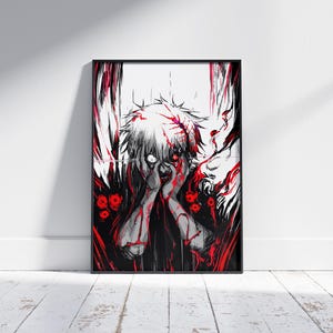 Anime Poster Print |Buy 1 get 1 free(poster)| Minimalist Movie Poster | Retro Vintage Art Print | Wall Art | Home Decor