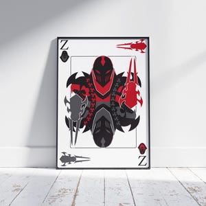 Plakat League of Legends Zed |Kup 1, a 2 dostaniesz gratis(plakat) |Prezent League of Legends|Plakat Lol|Plakat do gier|Riot Games|Dekoracja pokoju gier