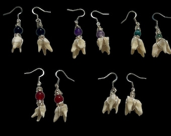 Deer Teeth Earrings