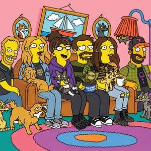 Cartoonportret: The Simpsons, South Park, Bob's Burgers, Betty Boop, Rick and Morty. Perfect cadeau voor Kerstmis, verjaardagen en familie-evenementen