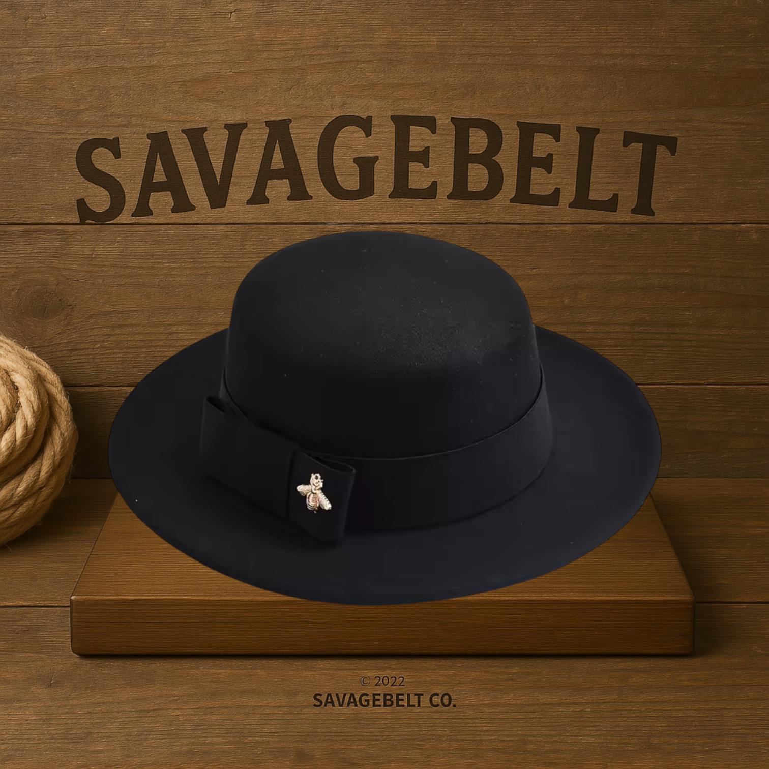 Wide Brim Felt Fedora, Vintage Bow Church Hat, Women
