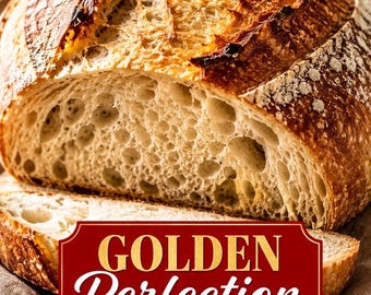 Sourdough Bread Recipe Card PDF | Homemade Dutch Oven Artisan Bread Recipe