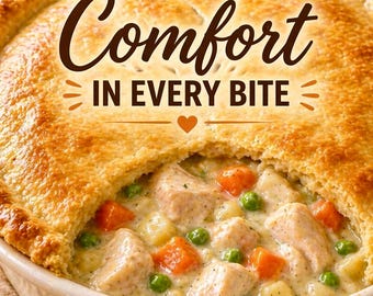 Chicken Pot Pie Recipe PDF/Classic Comfort Food