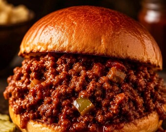 Classic Sloppy Joes Recipe PDF Saucy Messy Homemade Comfort Food