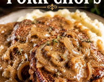 Smothered Pork Chops Recipe PDF